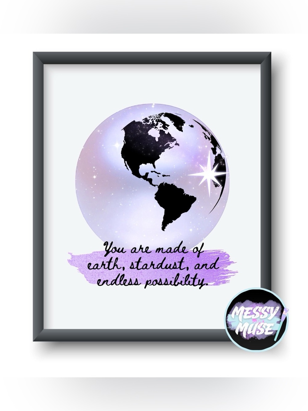 8.5x11 Wall Art Print | Handmade Home Decor | Ready to Frame Art Print
